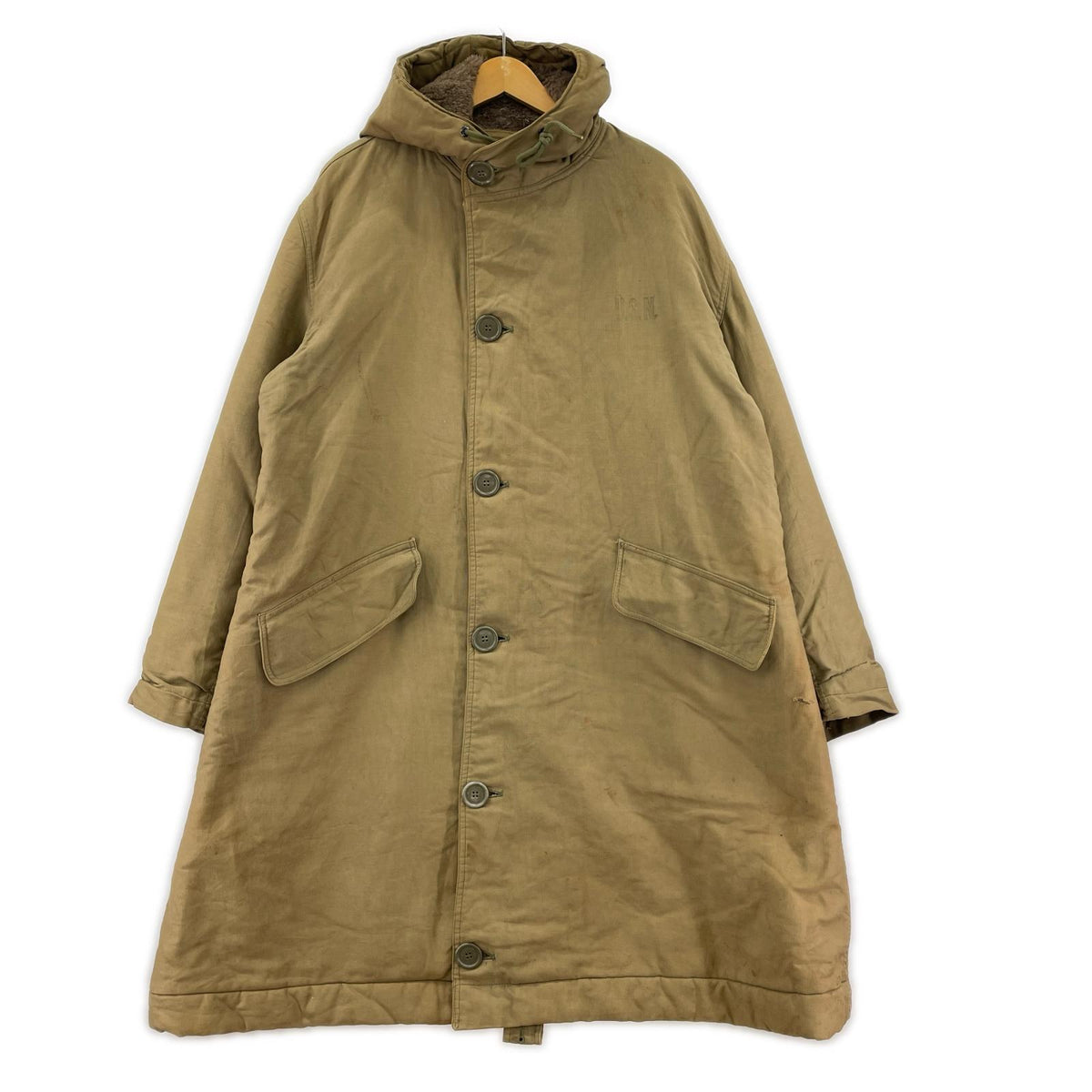 その他アウター 40s U.S.NAVY N-2 デッキコート カーキ