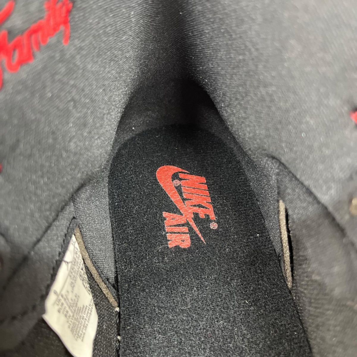 スニーカー Air Jordan 1 High OG 27cm 黒/赤 27cm (US9 UK8 1/2 EU44)