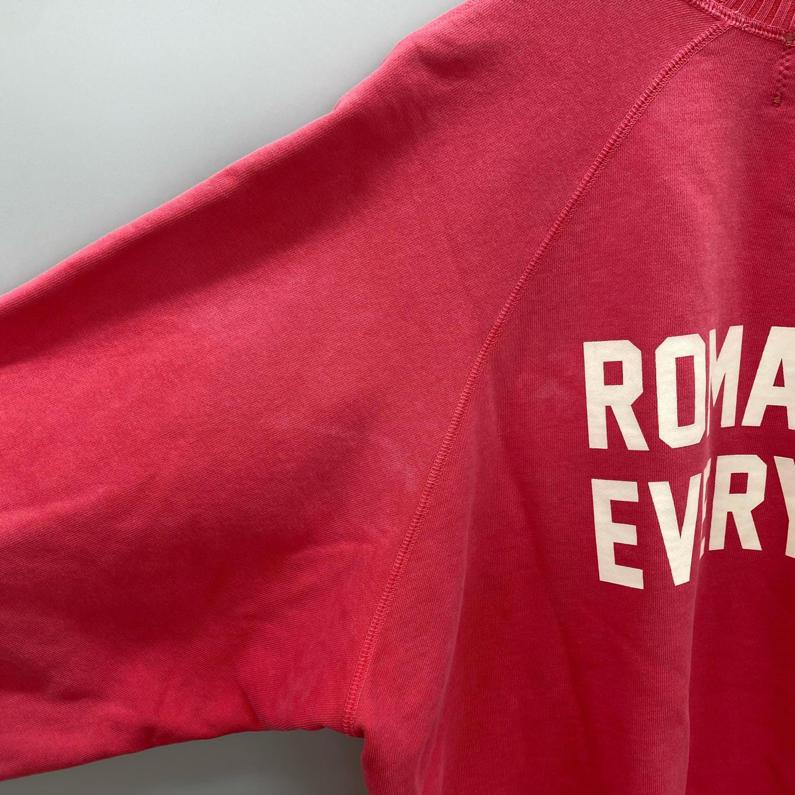 スウェット perfect ribs×A LOVE MOVEMENT ROMANTIC EVERYDAY クルーネックスウェット XL ピンク
