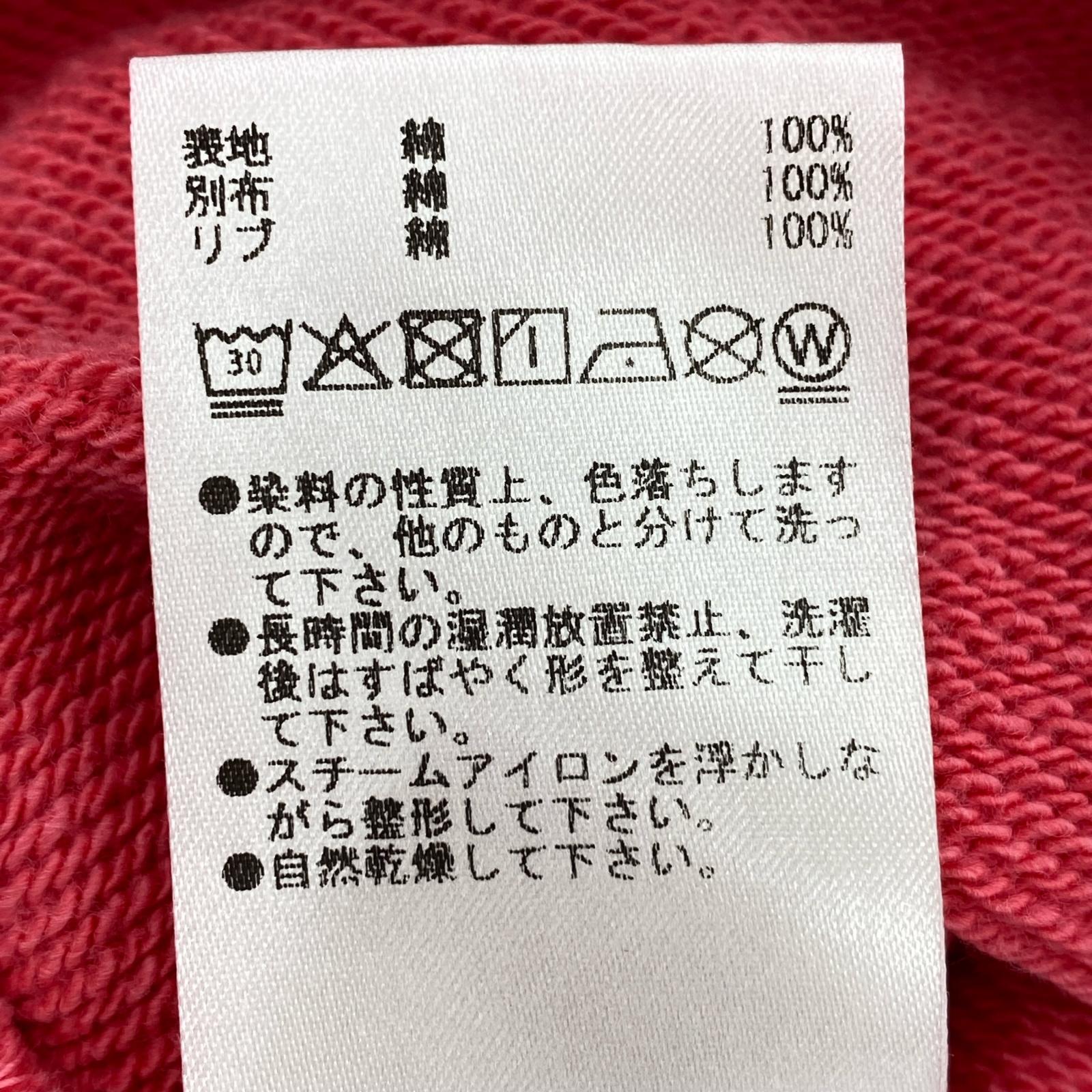 スウェット perfect ribs×A LOVE MOVEMENT ROMANTIC EVERYDAY クルーネックスウェット XL ピンク