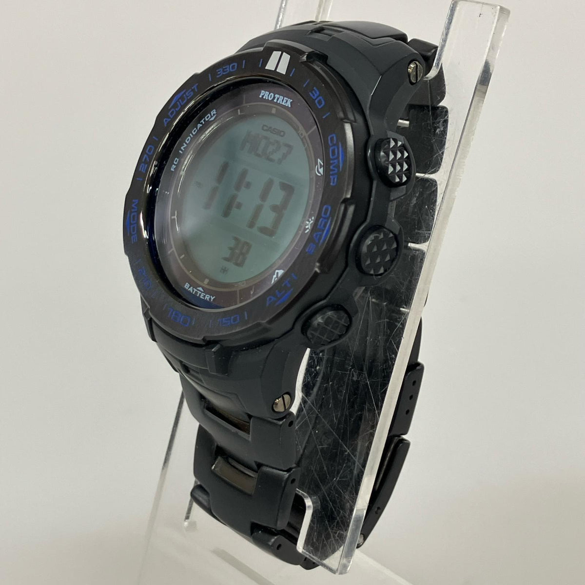 腕時計 PRW-3100YT PROTREK ブラック ソーラー ブラック