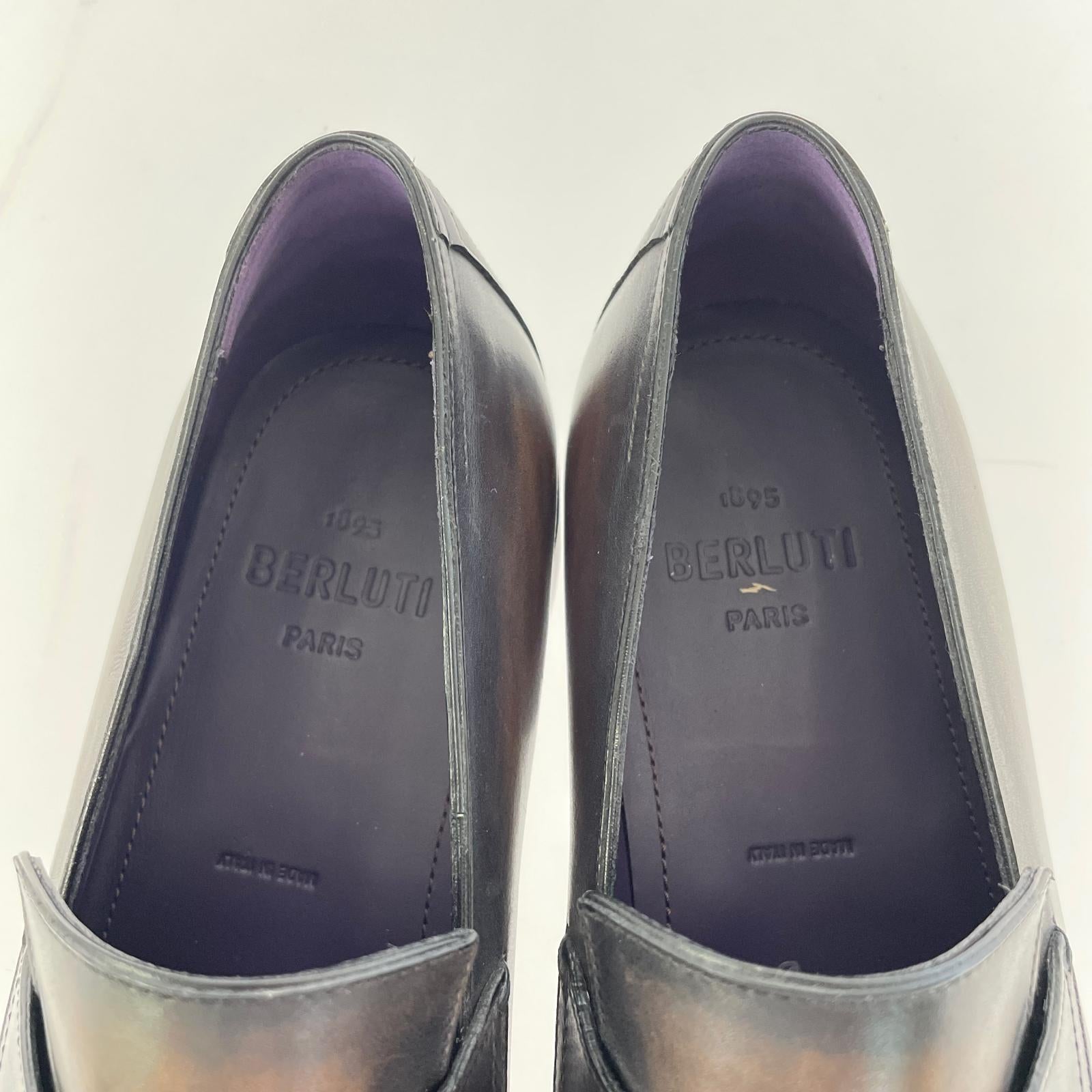 シューズ Berluti/アンディ コインローファー/1411 ブラウン