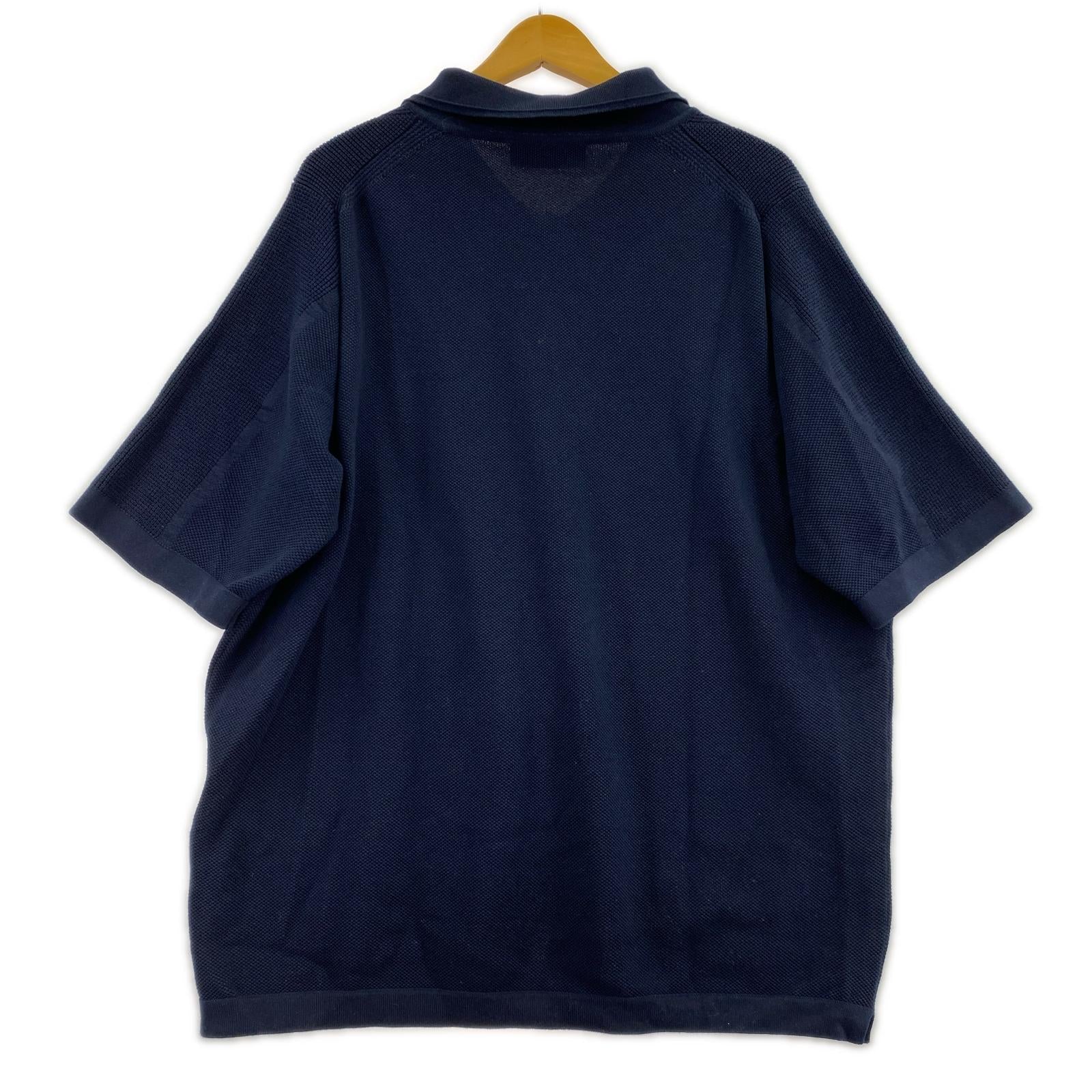ポロシャツ ロゴパッチ/XL/ネイビー/L1S155100030S00B5 ネイビー