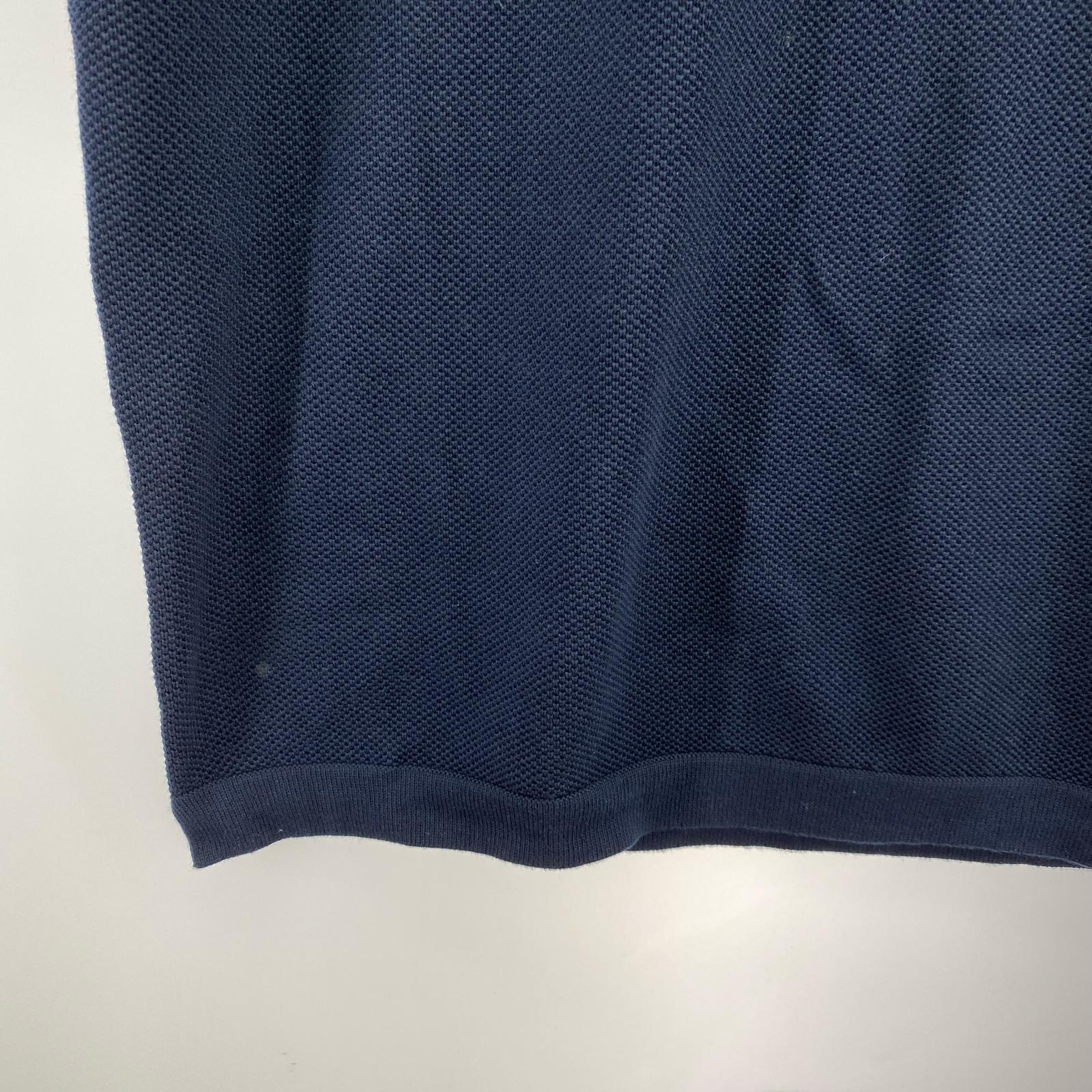 ポロシャツ ロゴパッチ/XL/ネイビー/L1S155100030S00B5 ネイビー