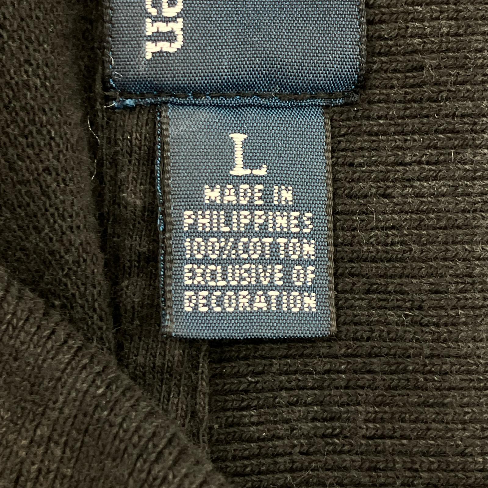 ポロシャツ ビックポニー BLK L ブラック
