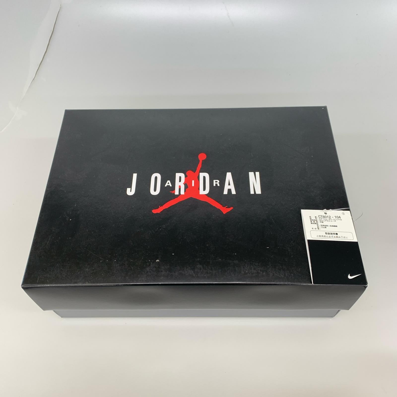 スニーカー AIR JORDAN 11 RETRO 白 (27.5cm) 27.5cm (US9 1/2 UK9 EU45) ホワイト