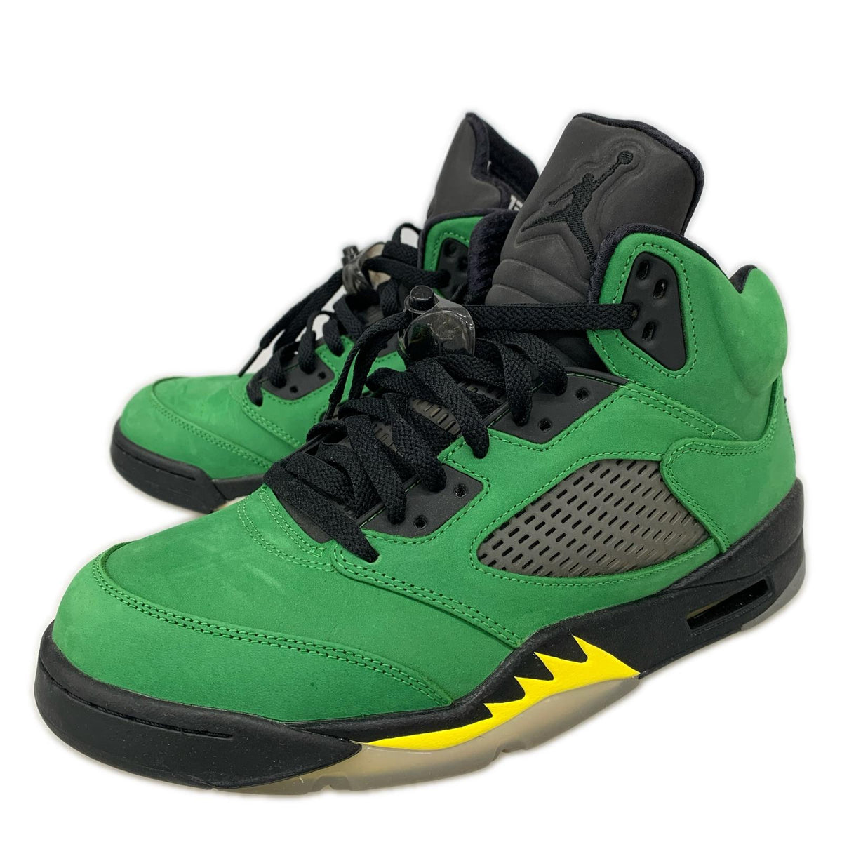 スニーカー AIR JORDAN 5 RETRO SE OD 緑 (27.5cm) 27.5cm (US9 1/2 UK9 EU45) グリーン