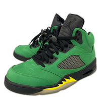 スニーカー AIR JORDAN 5 RETRO SE OD 緑 (27.5cm) 27.5cm (US9 1/2 UK9 EU45) グリーン