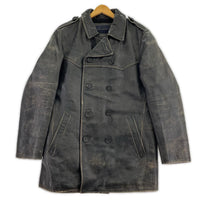 レザージャケット 00ｓ カーコート L BLK L ブラック