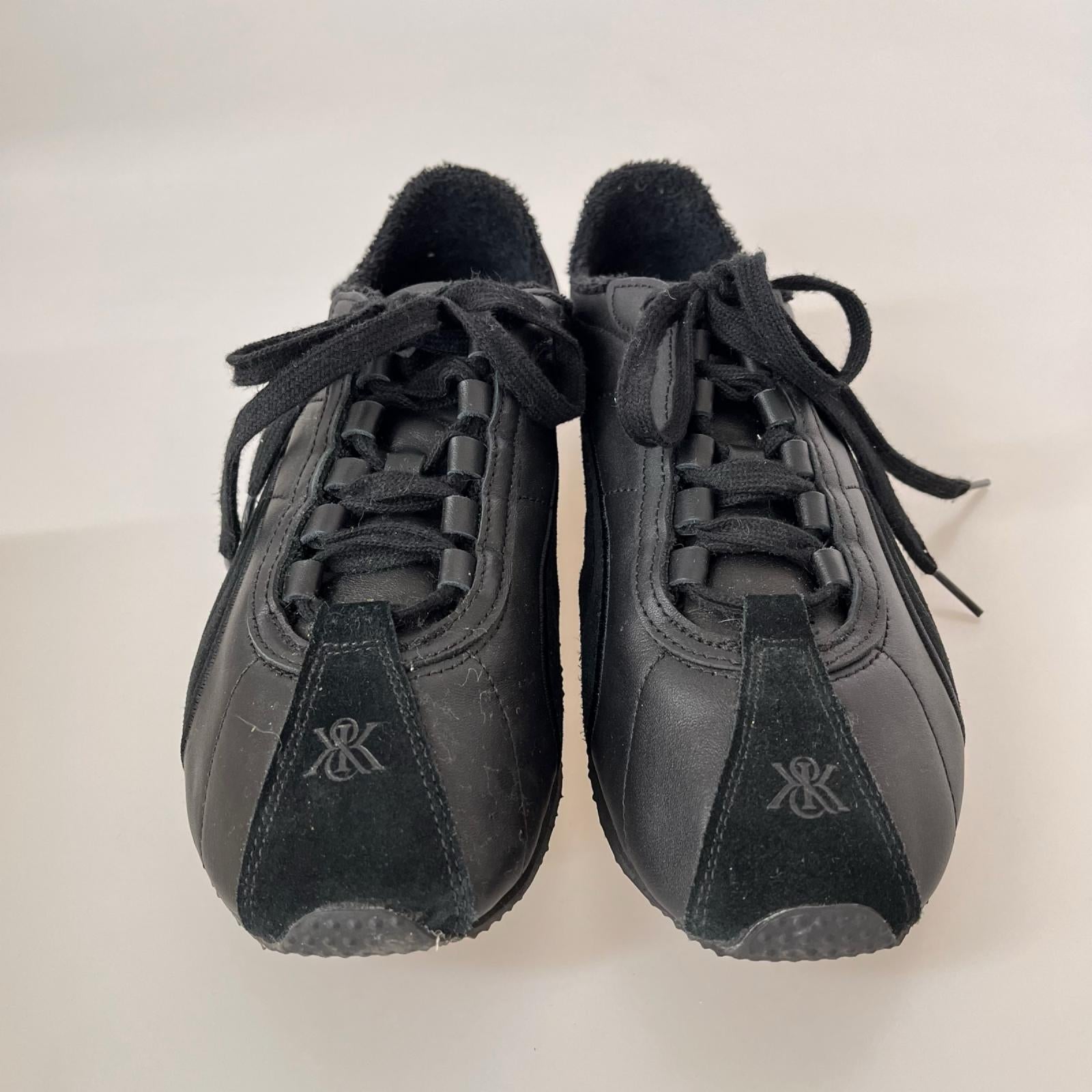 スニーカー KITH H-Street Leather Black US11 29.0cm 29cm (US11 UK10 1/2 EU48) ブラック