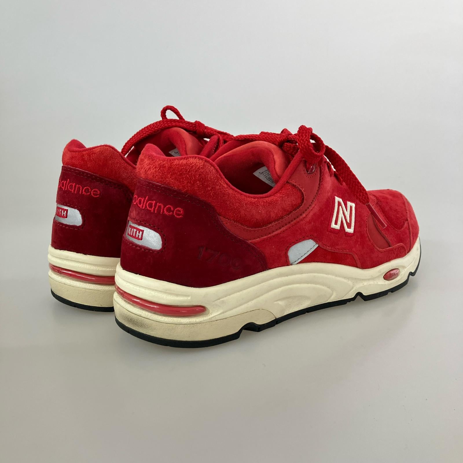 スニーカー KITH 1700 Toronto Rococco Red 29.0cm 29cm (US11 UK10 1/2 EU48) レッド
