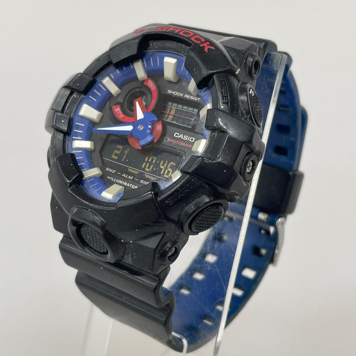 腕時計 GA-700LT LAYERED Black & Tricolor ブラック