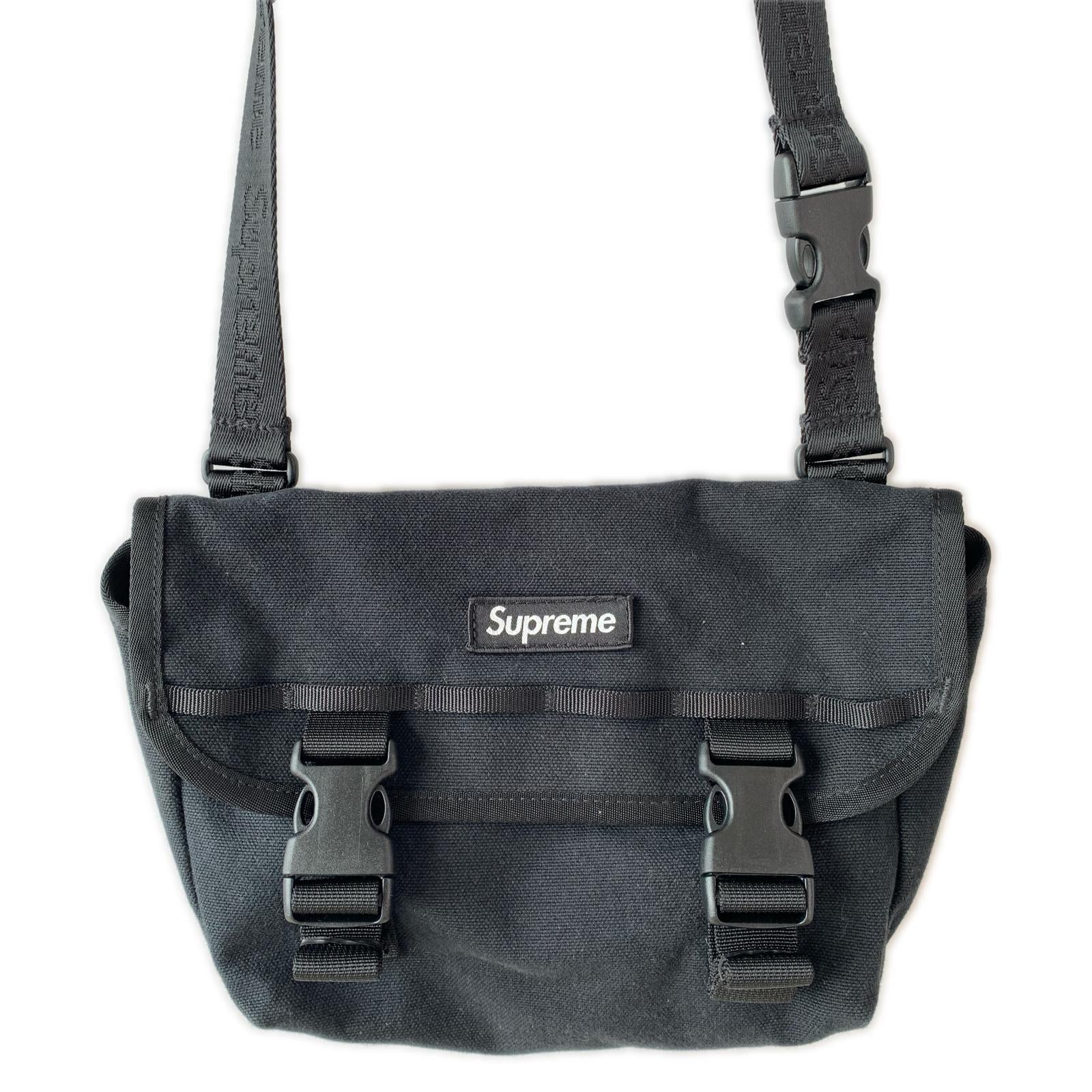 ショルダーバッグ Supreme 25SS Mini Messenger Bag 黒 ブラック