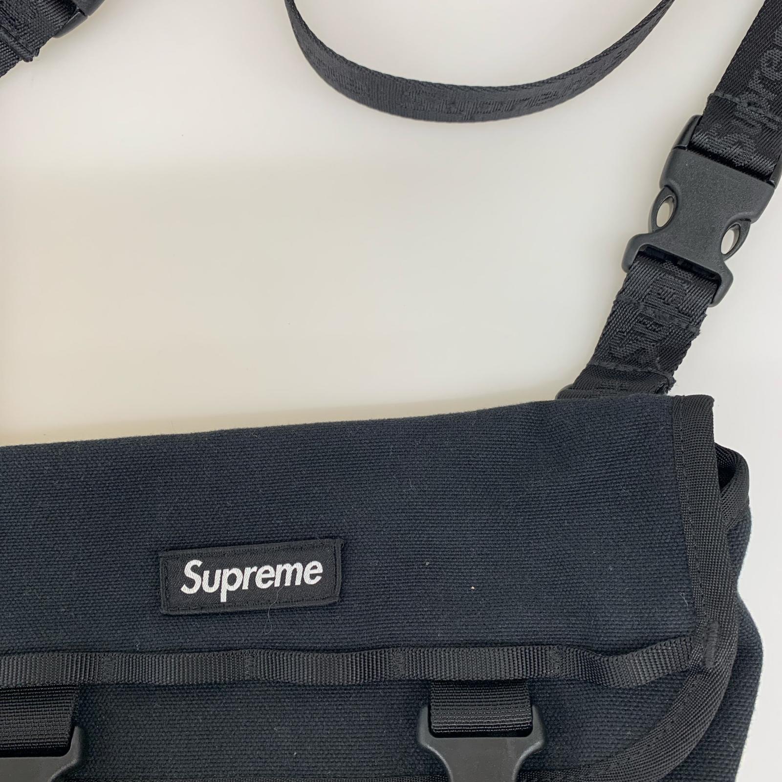ショルダーバッグ Supreme 25SS Mini Messenger Bag 黒 ブラック