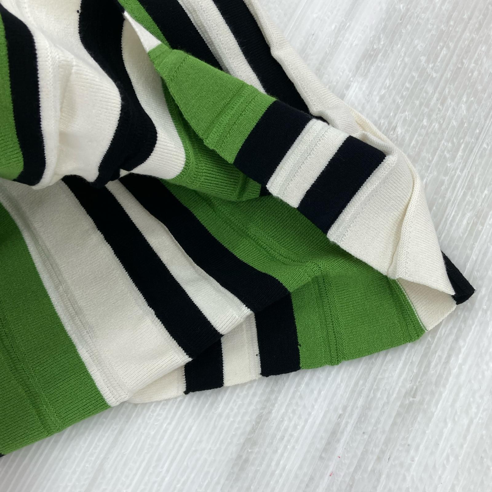 ロングスカート Weekend Max Mara ストライプ ニットセットアップ L
