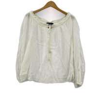 長袖シャツ 23ss/FROM LILY WITH LOVE 白 シャツ