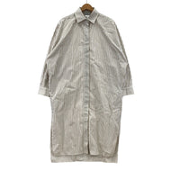ワンピース MAX Mara ストライプシャツワンピース ベージュ
