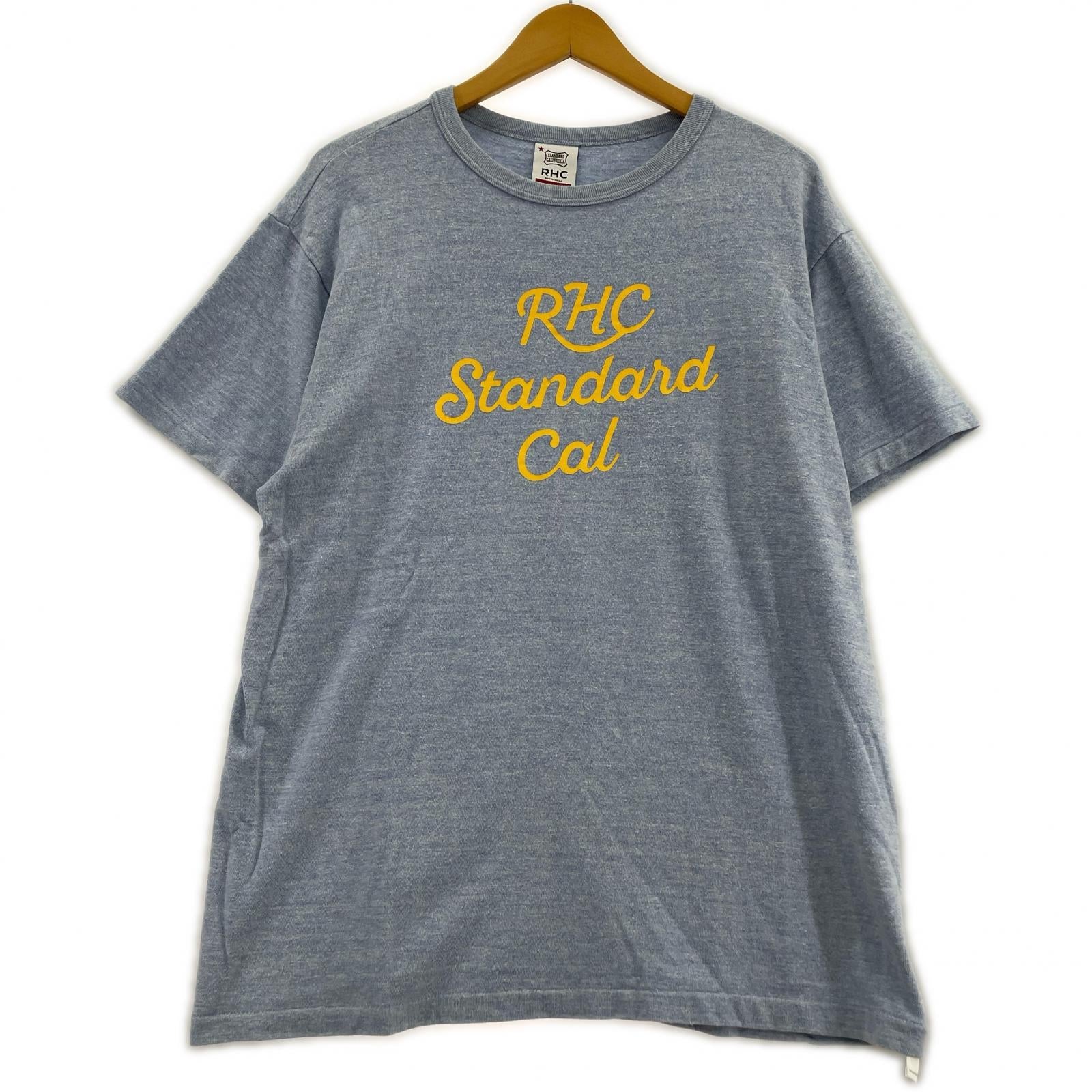 半袖Ｔシャツ ×Ron Herman ロゴ BLU L L ブルー