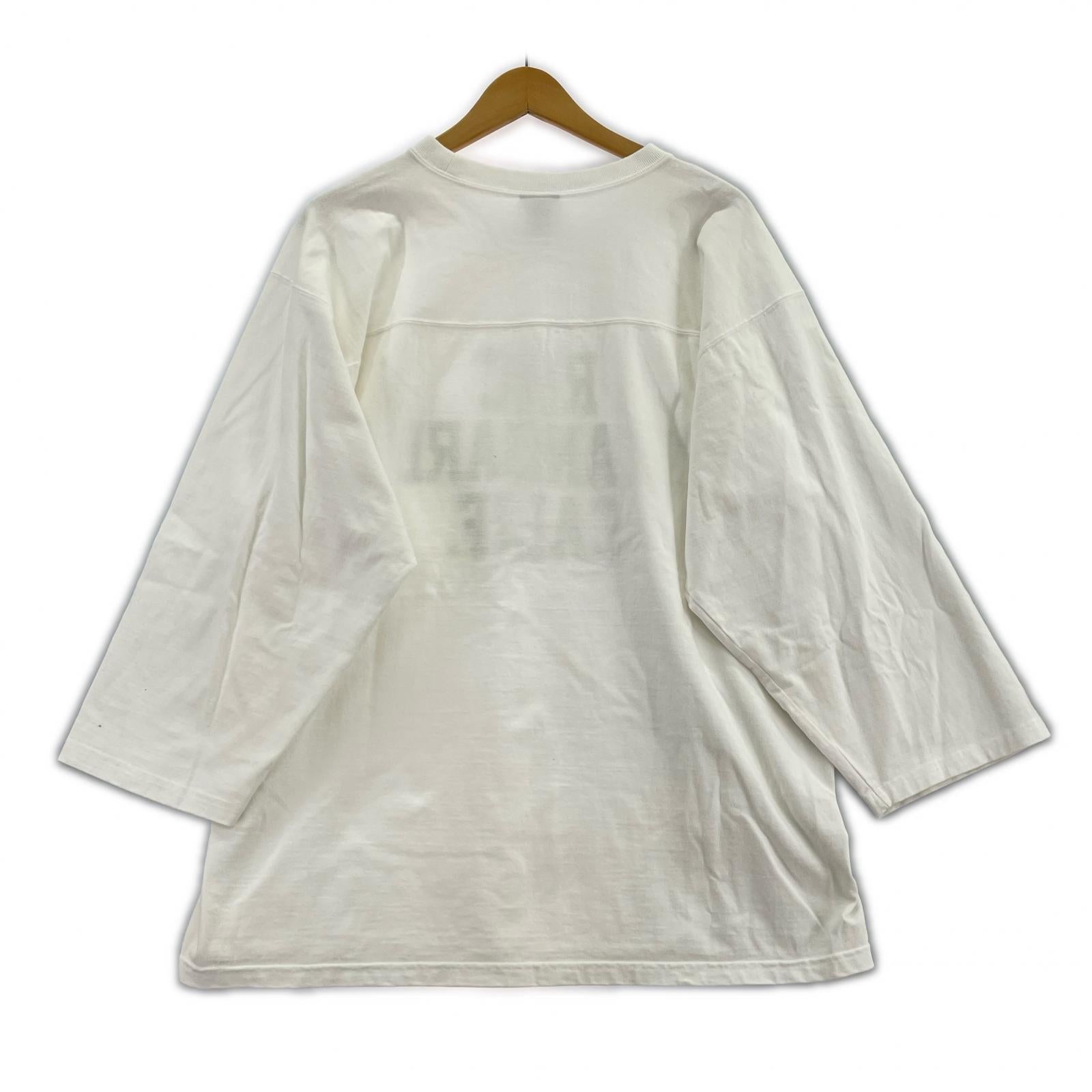 長袖Ｔシャツ ×Ron Herman フットボールT WHT XL ホワイト