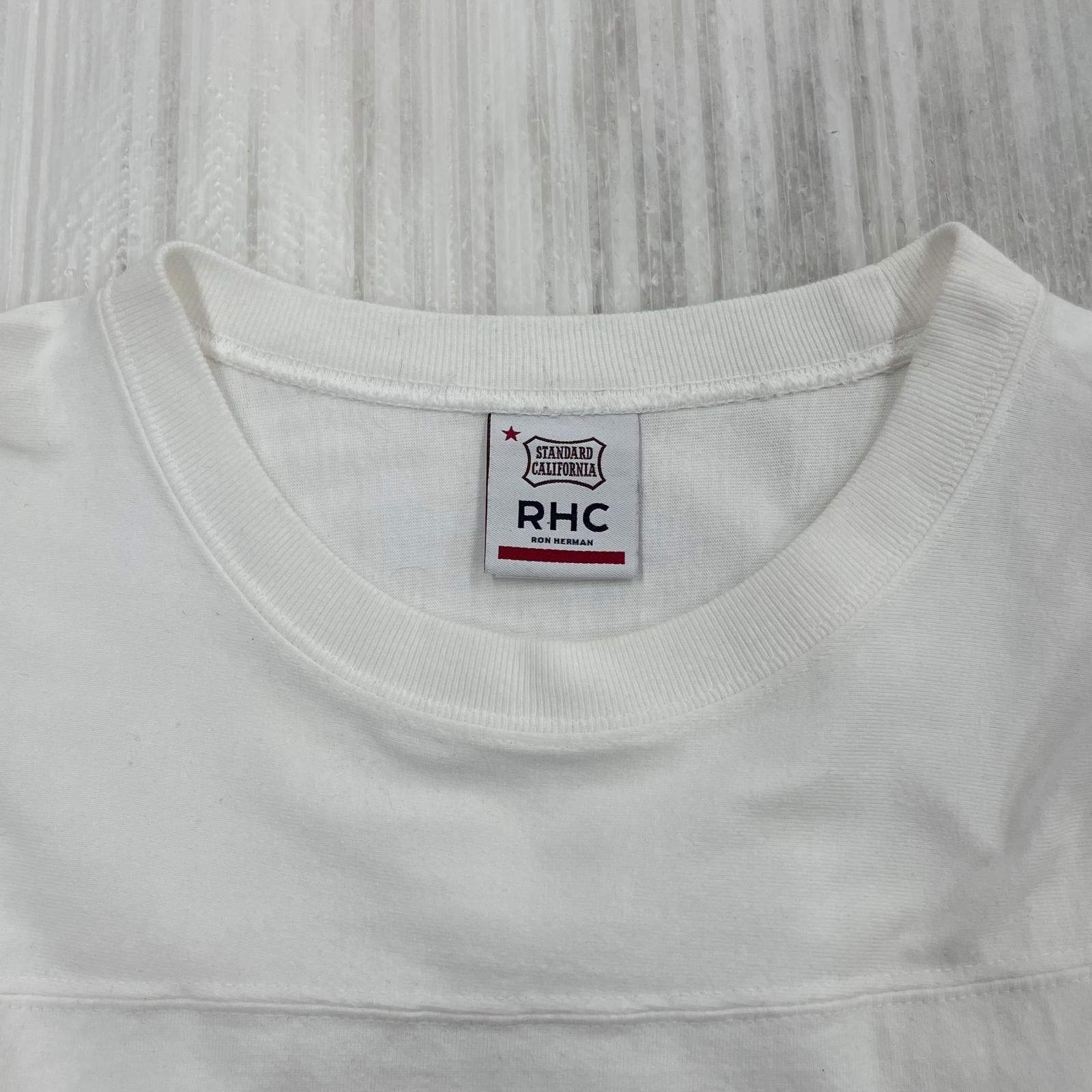 長袖Ｔシャツ ×Ron Herman フットボールT WHT XL ホワイト