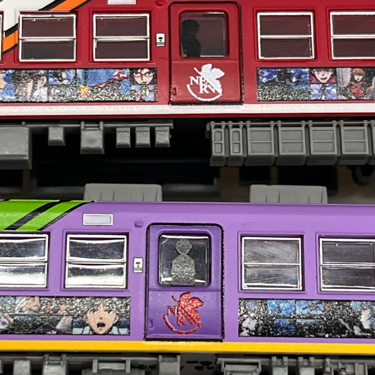 鉄道コレ 富士急行1000 エヴァンゲリオンカラー 鉄道　富士急行1000系 トミーテック 鉄道模型車両