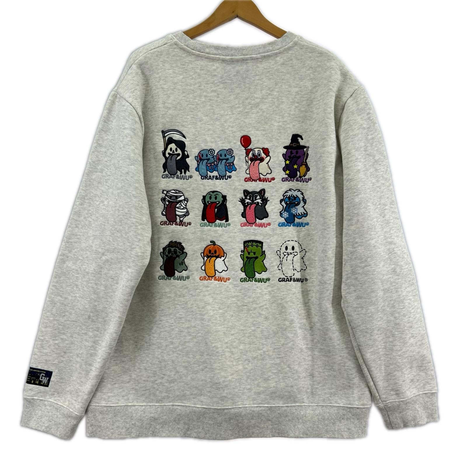 スウェット GRAF&WU ｽｳｪｯﾄ ｸﾞﾚｰ XL グレー