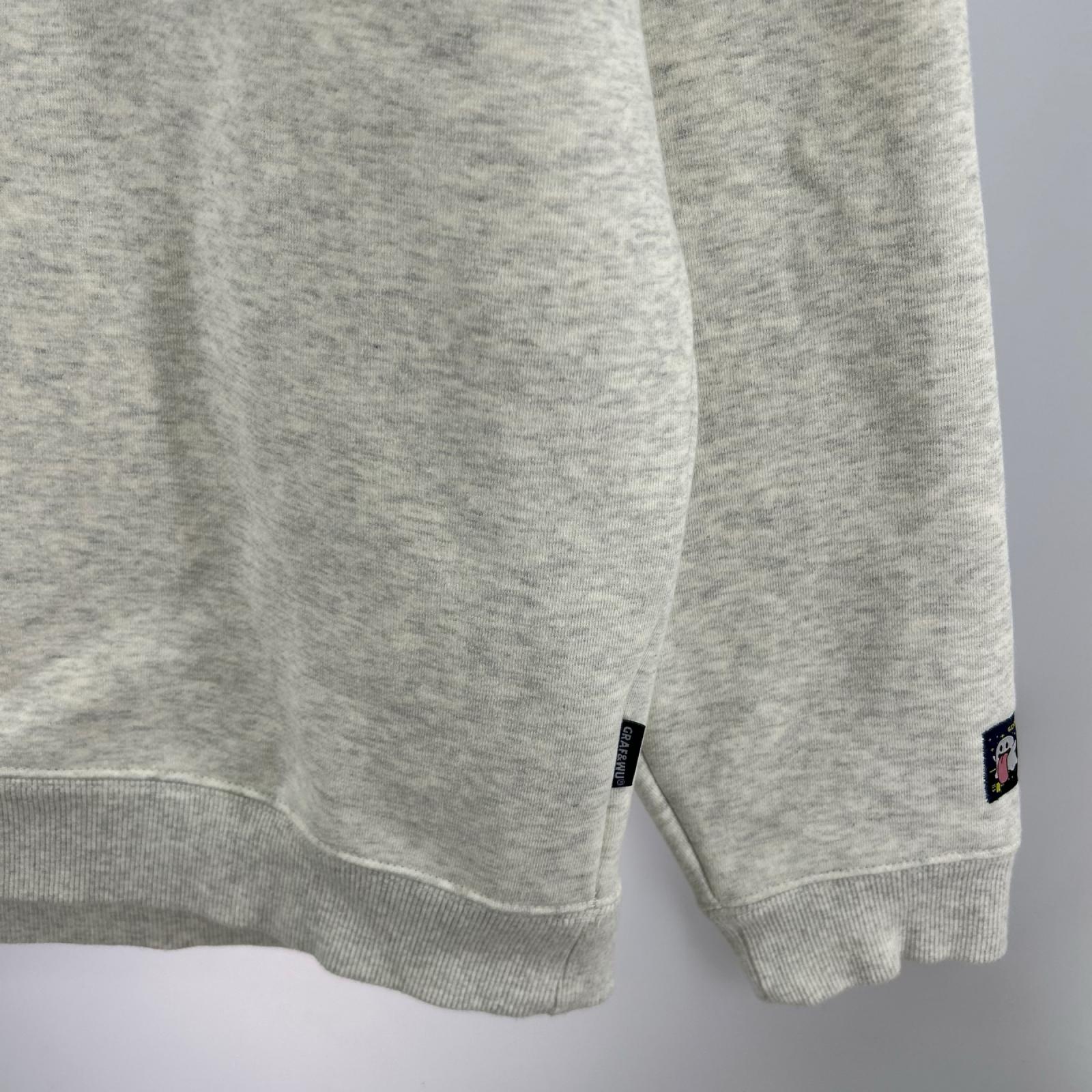 スウェット GRAF&WU ｽｳｪｯﾄ ｸﾞﾚｰ XL グレー