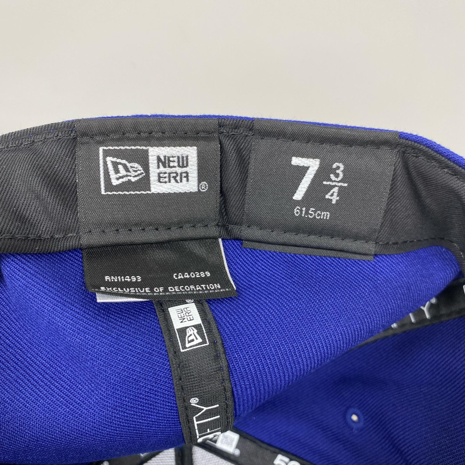 キャップ NEW ERA 59FIFTY ブルー ブルー