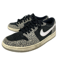 スニーカー AIR JORDAN 1 RETRO LOW (27.0) 27cm (US9 UK8 1/2 EU44) ブラック