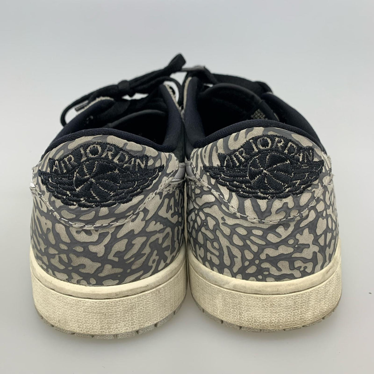 スニーカー AIR JORDAN 1 RETRO LOW (27.0) 27cm (US9 UK8 1/2 EU44) ブラック
