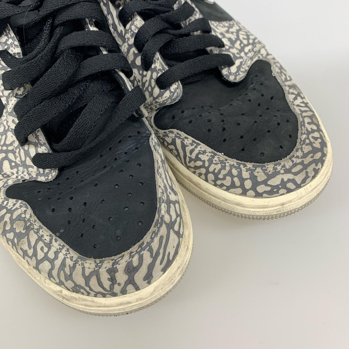 スニーカー AIR JORDAN 1 RETRO LOW (27.0) 27cm (US9 UK8 1/2 EU44) ブラック