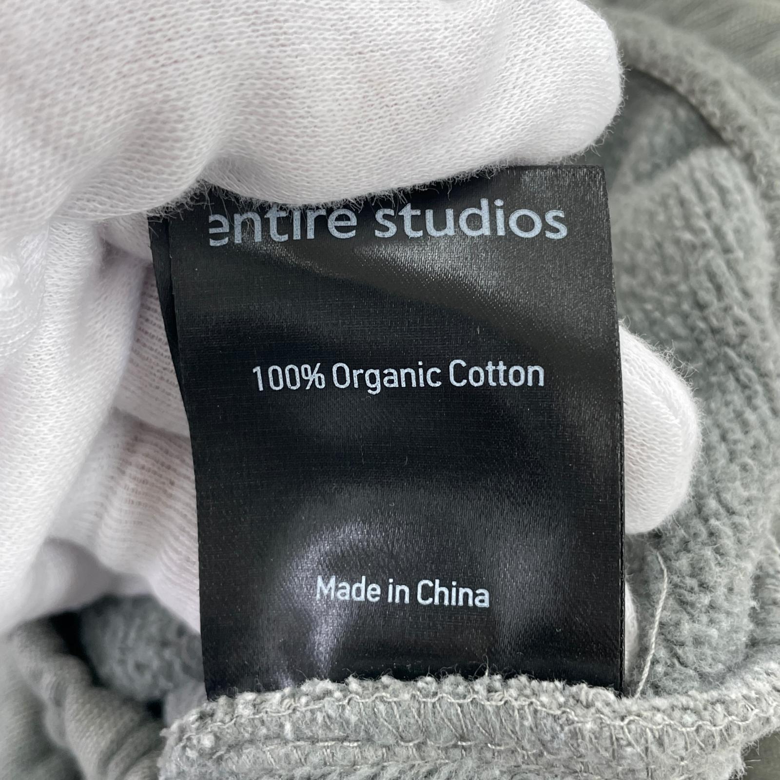 パンツ entire studios フレアスウェットパンツ グレー (S) S グレー