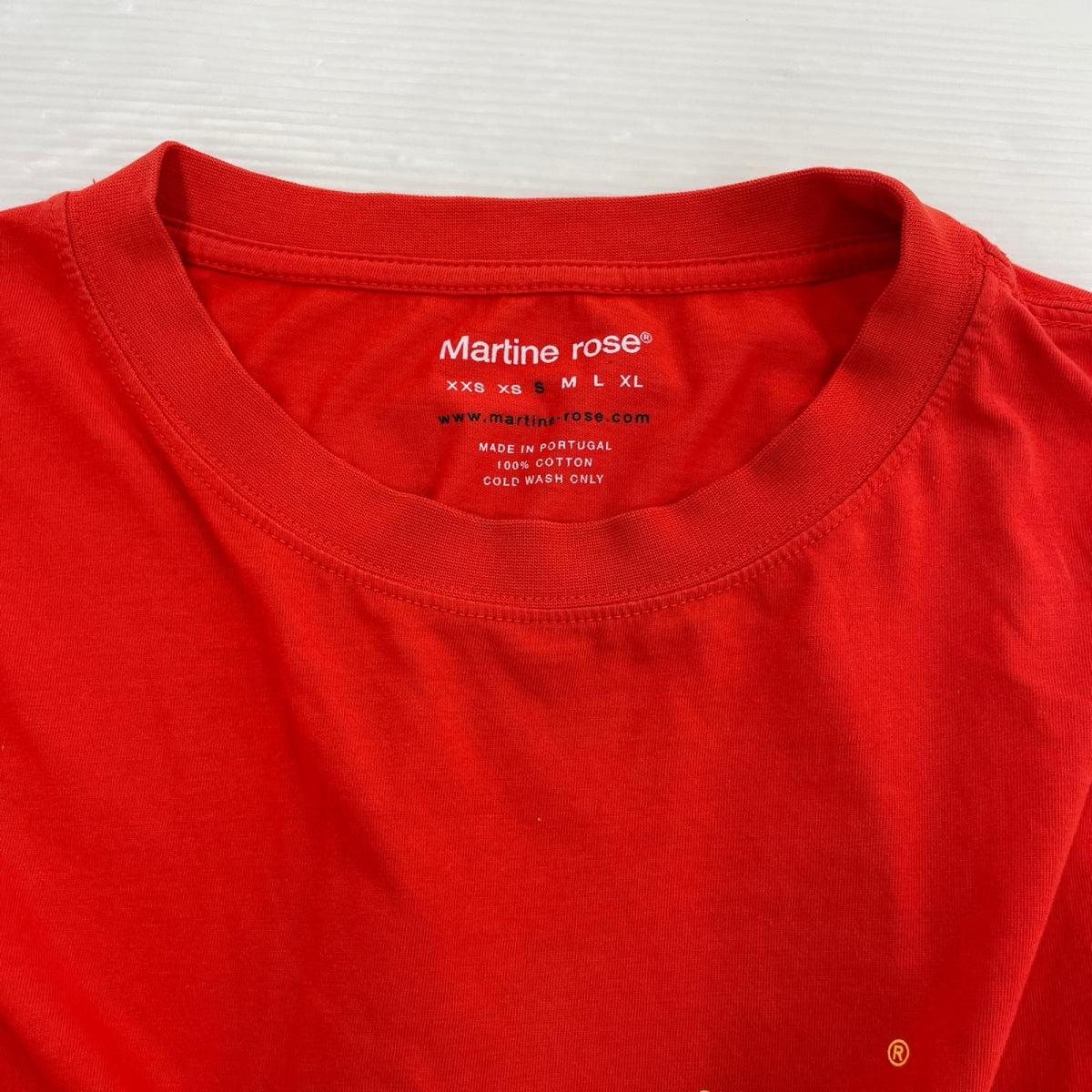長袖Ｔシャツ ﾌﾟﾘﾝﾄ 赤 (S) S レッド