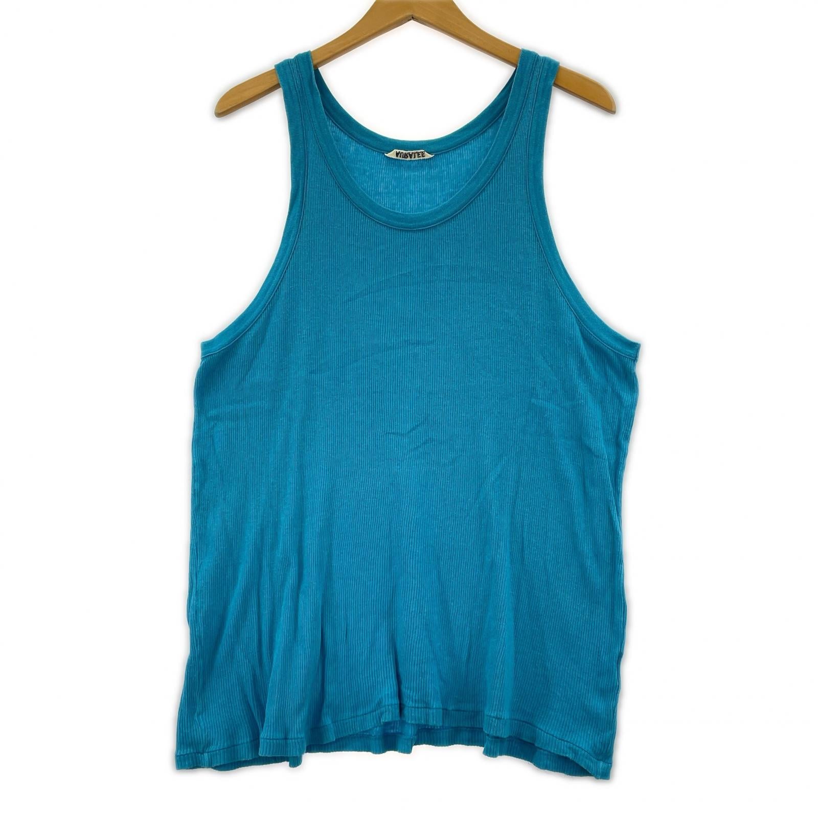 タンクトップ ORGANIC SOFT RIB TANK 青 (3) 3