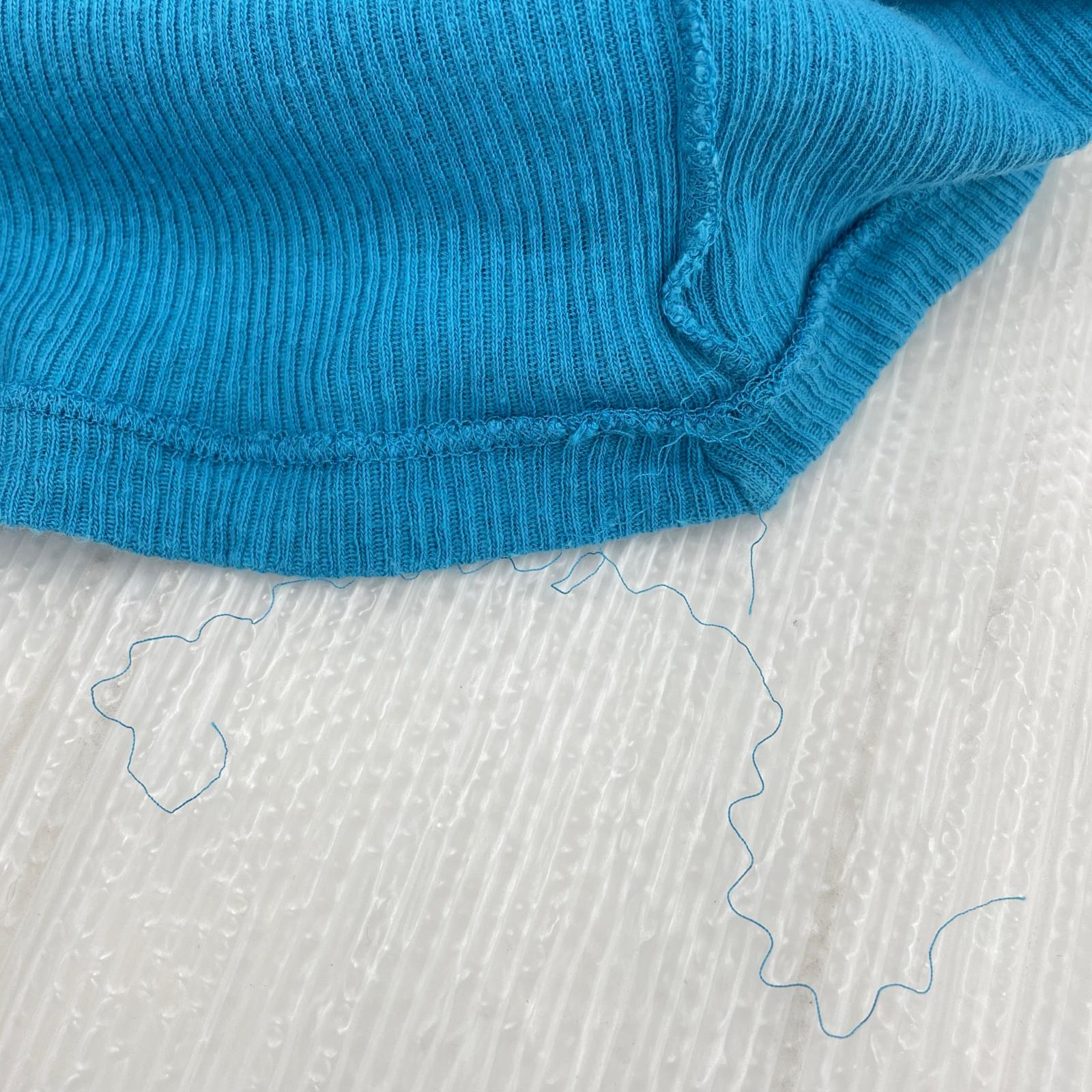 タンクトップ ORGANIC SOFT RIB TANK 青 (3) 3