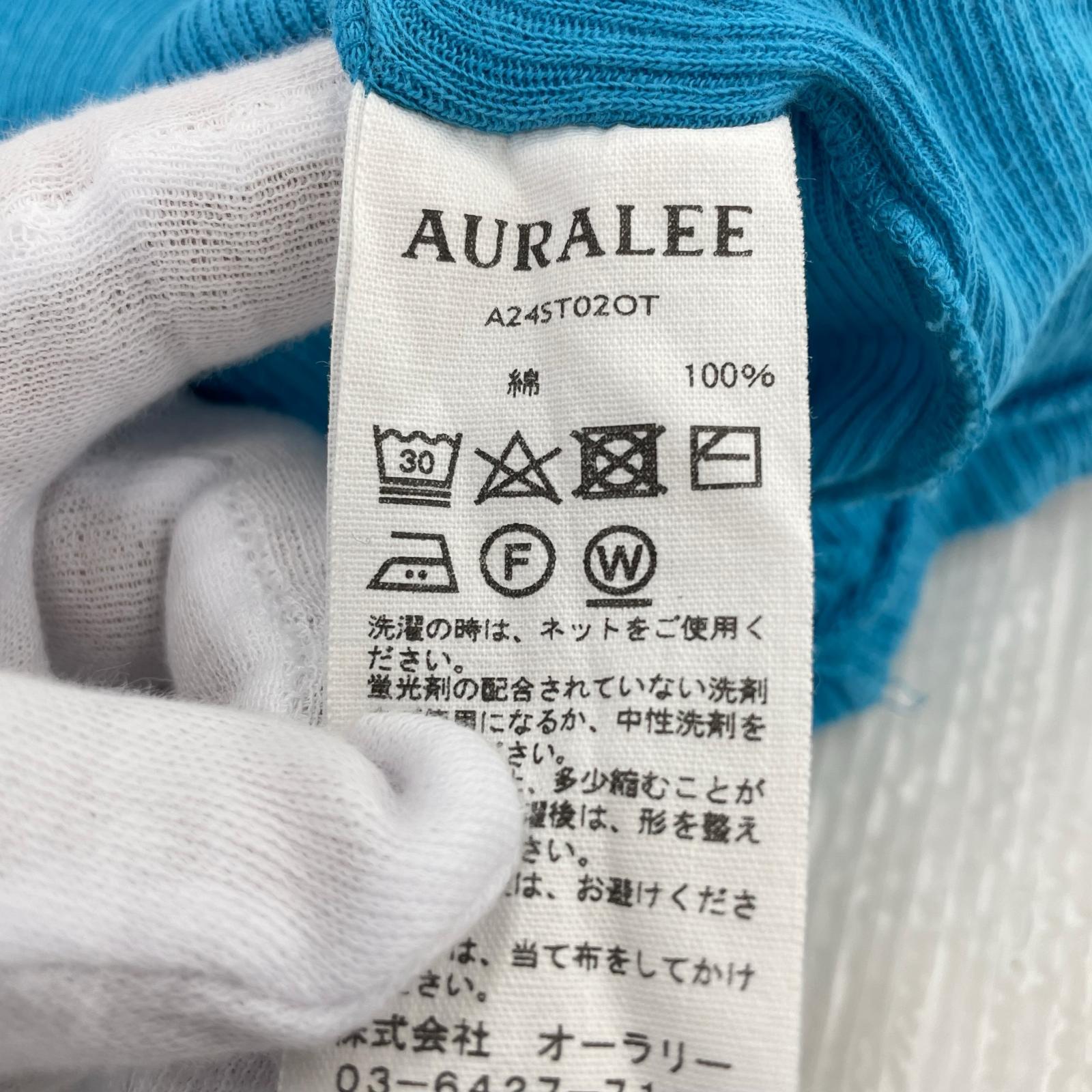 タンクトップ ORGANIC SOFT RIB TANK 青 (3) 3
