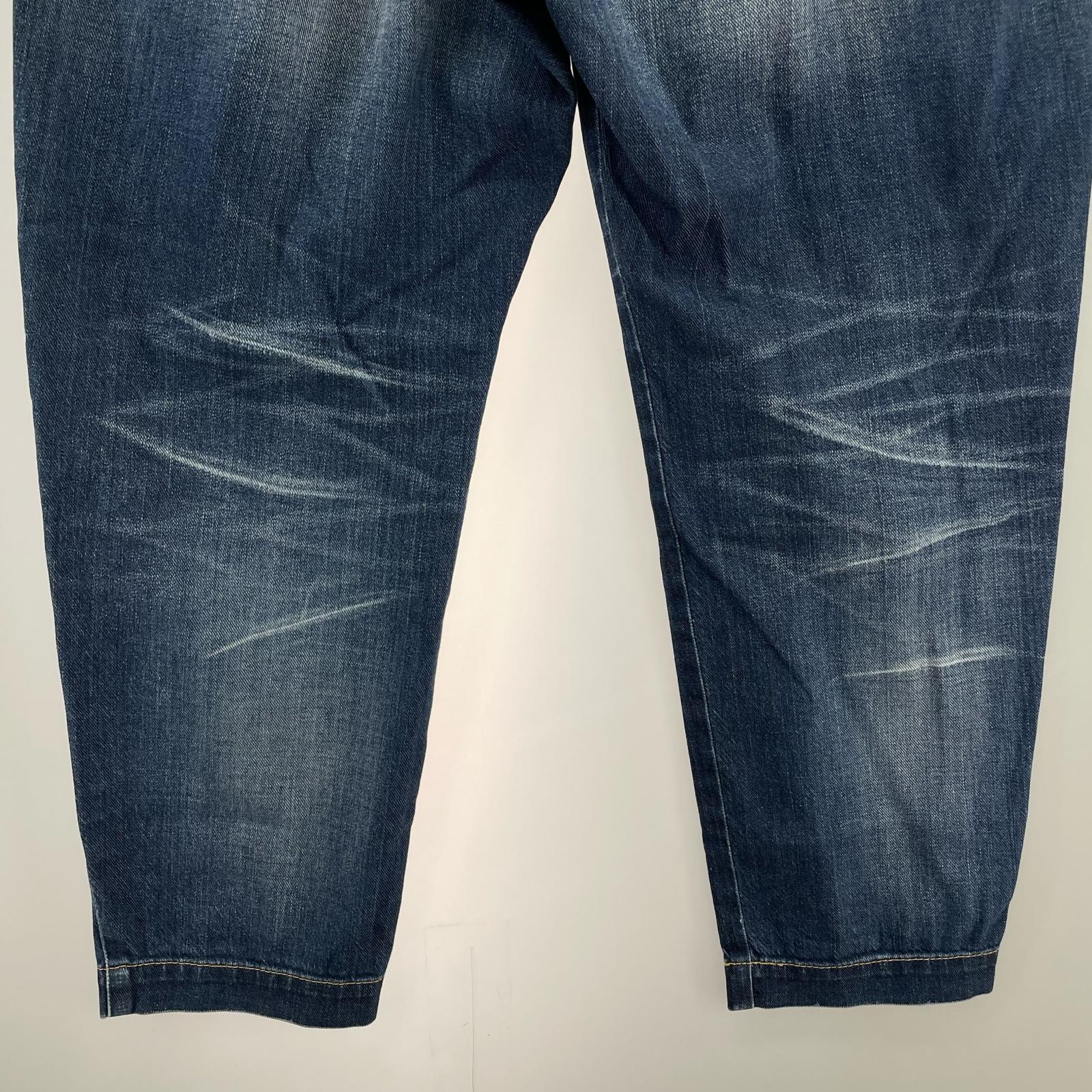 デニムパンツ サルエルデニム 40 ブルー