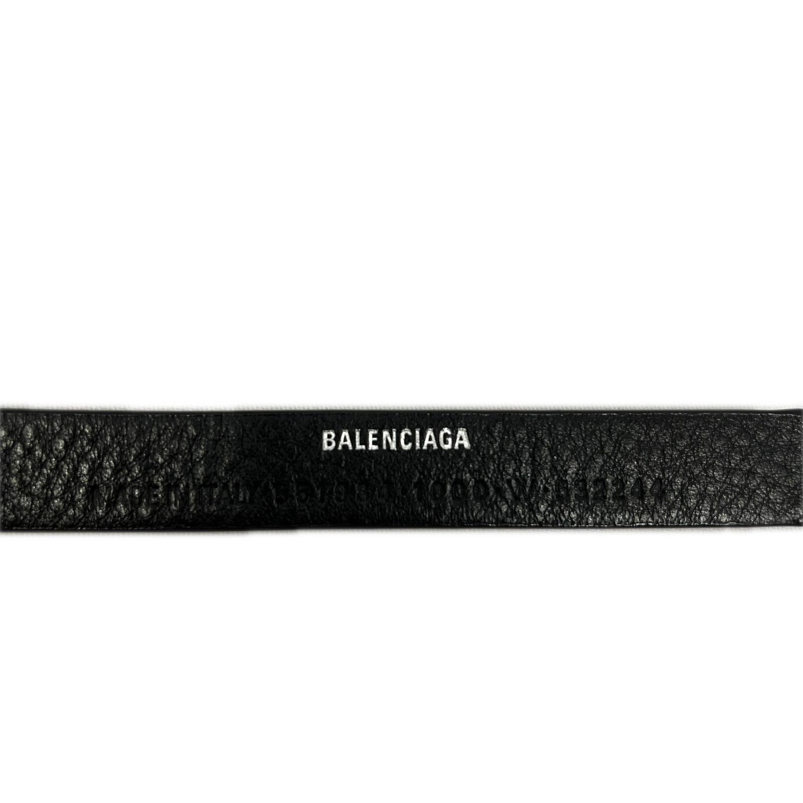 BALENCIAGA EVERYDAY KEYRING レザーキーホルダー