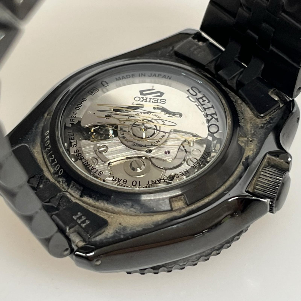 腕時計 Seiko 5 Sports 堀米雄斗限定モデル 2700本限定 ブラック