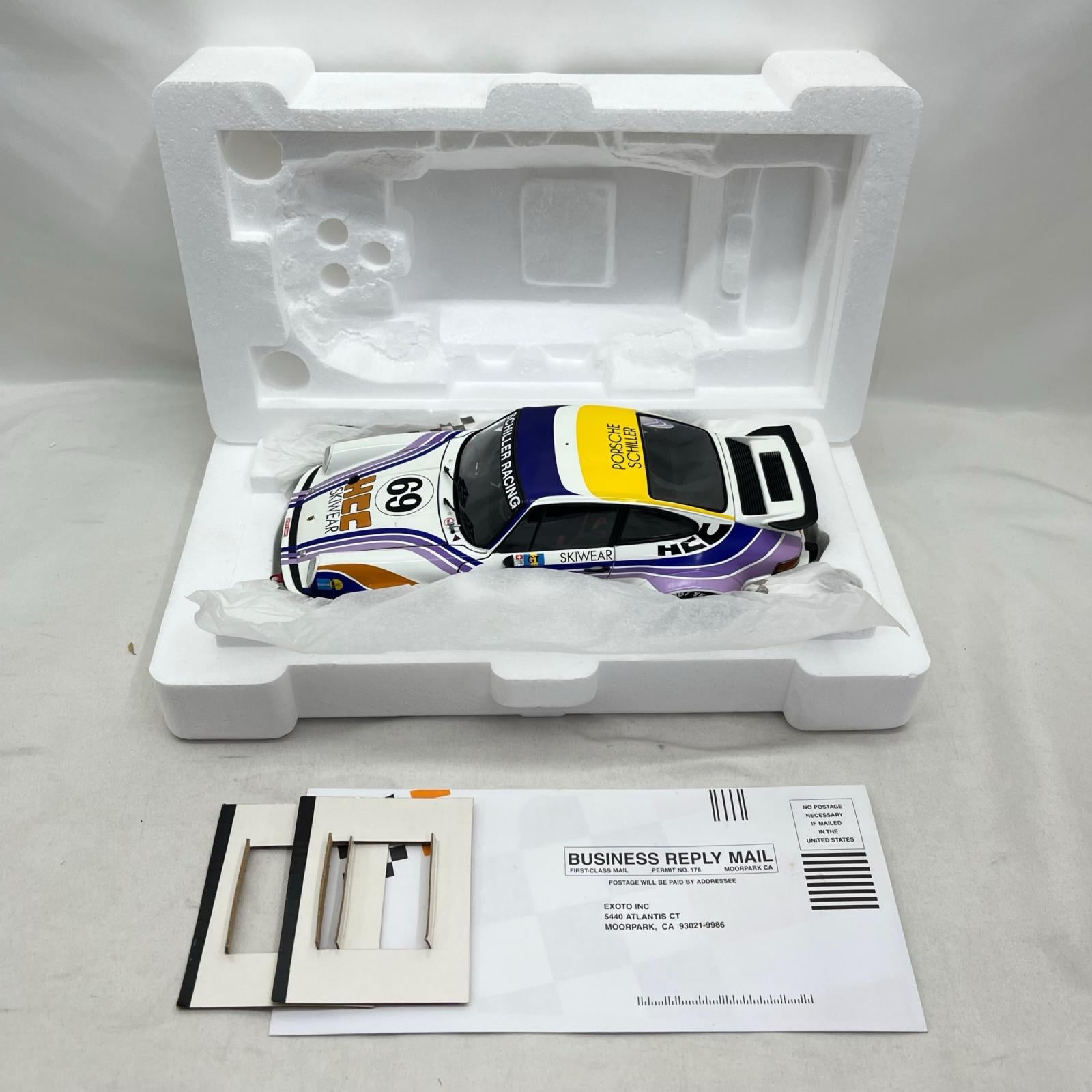 EXOTO ポルシェ934RSR スケールカー