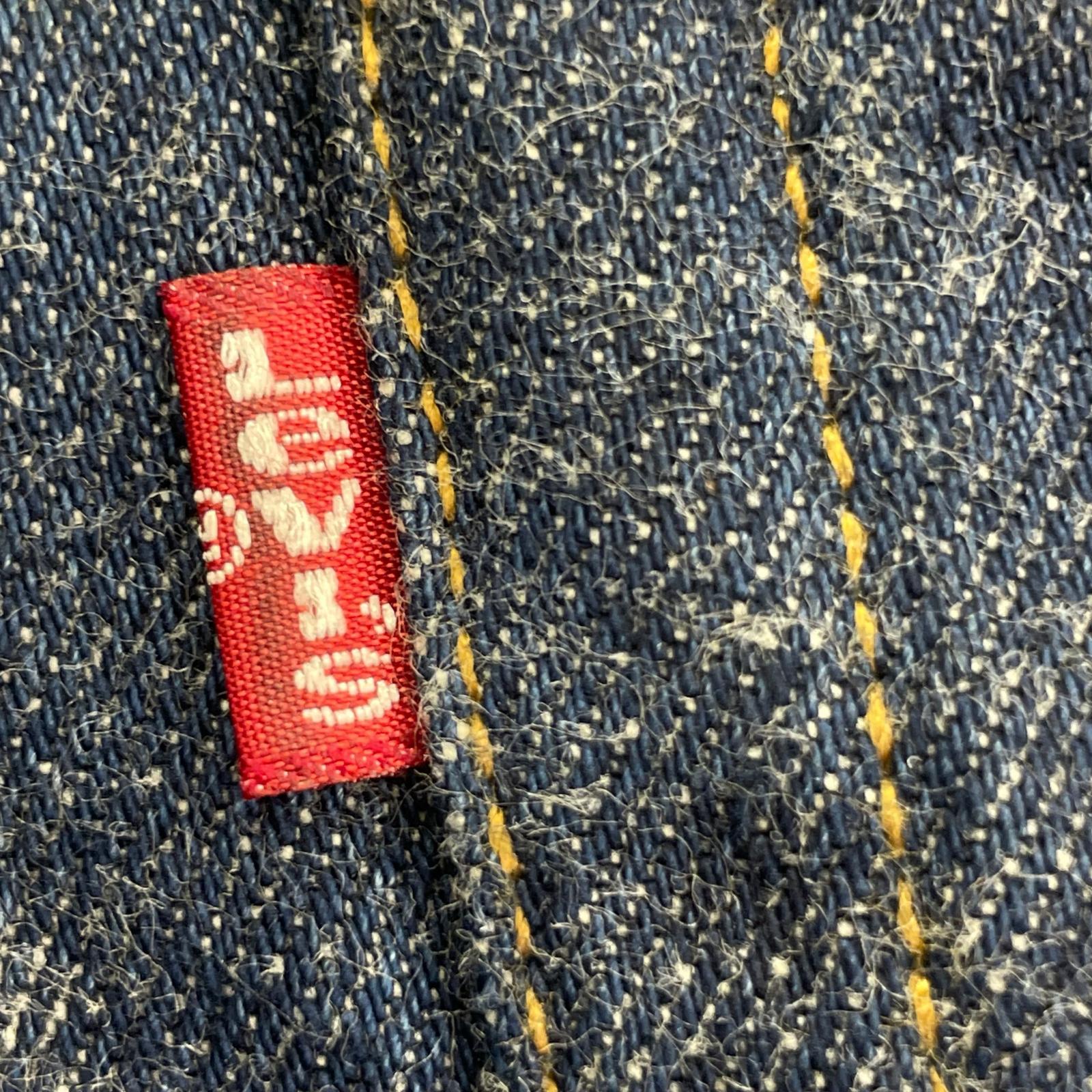 デニムパンツ 501-0000 バレンシア製 W30 L36 30 ネイビー