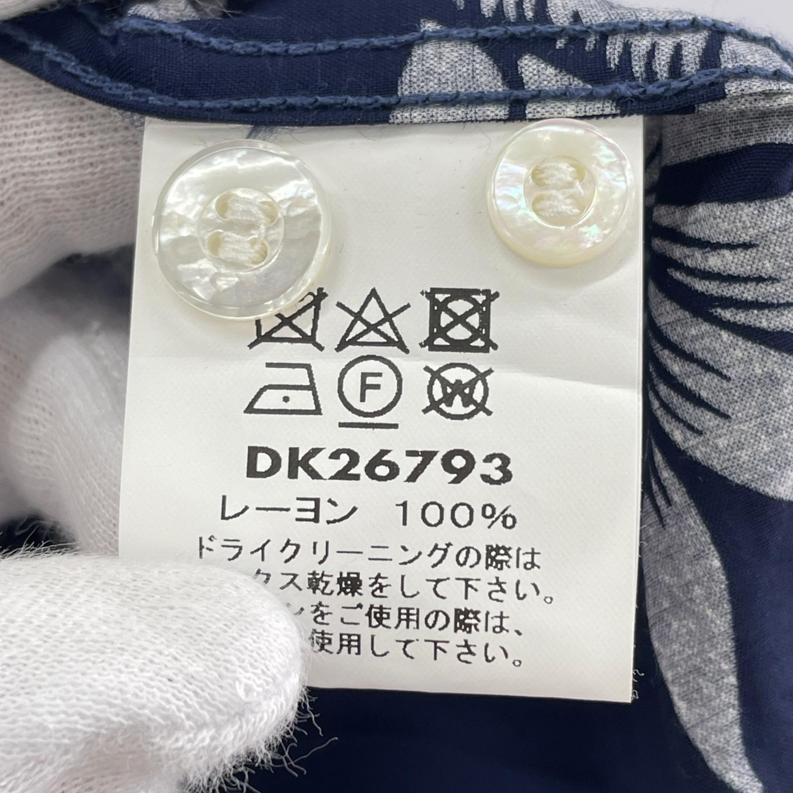 長袖シャツ DUKE KAHANAMOKU DUKE'S PINEAPPLE DK26793 ネイビー