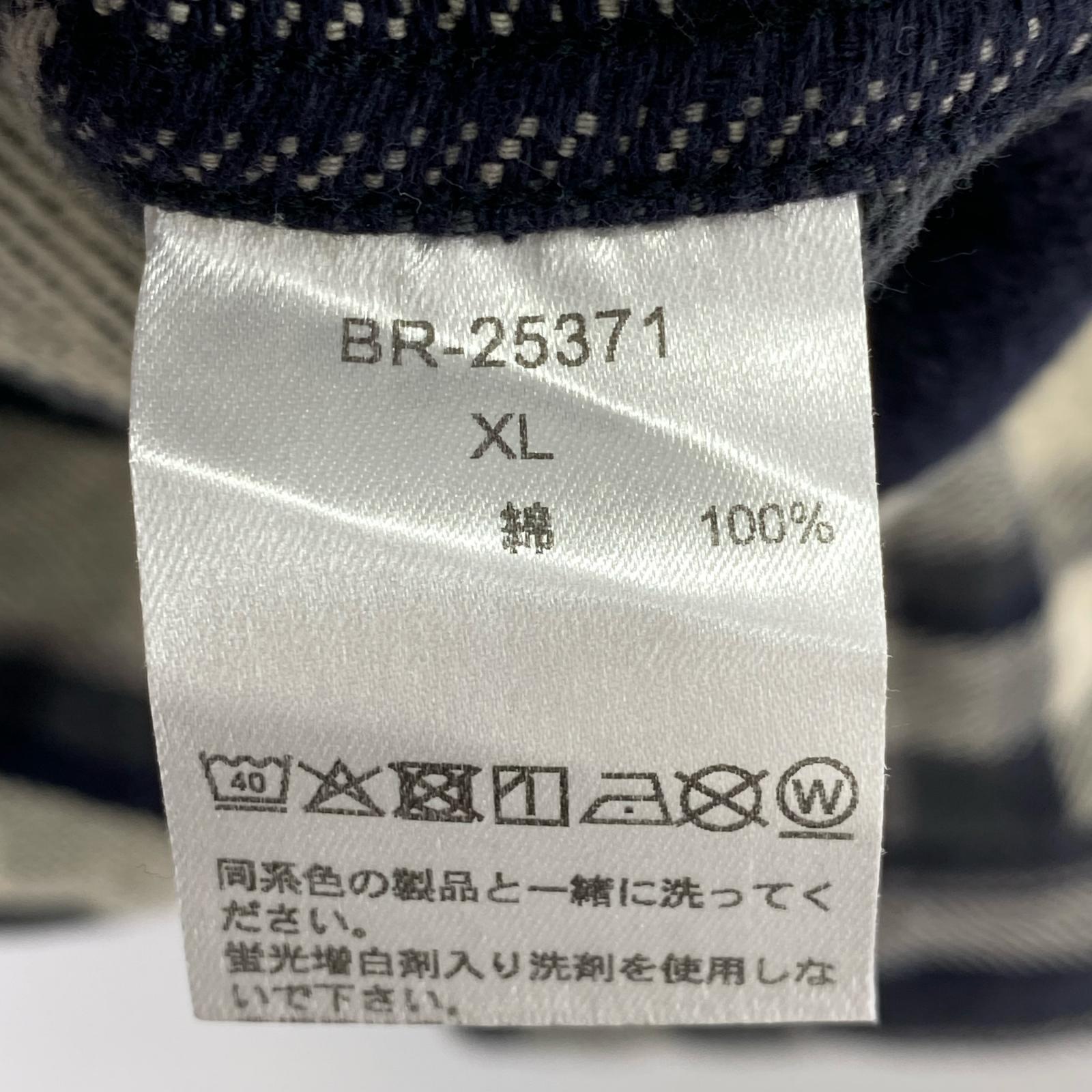 長袖シャツ × BIG MAC フランネルシャツ チェック ブラック