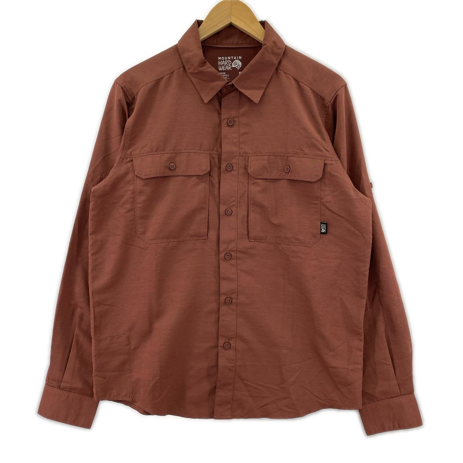 長袖シャツ Canyon L/S Shirt S ブラウン