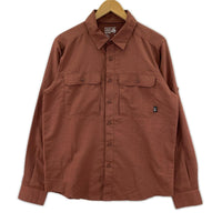 長袖シャツ Canyon L/S Shirt S ブラウン