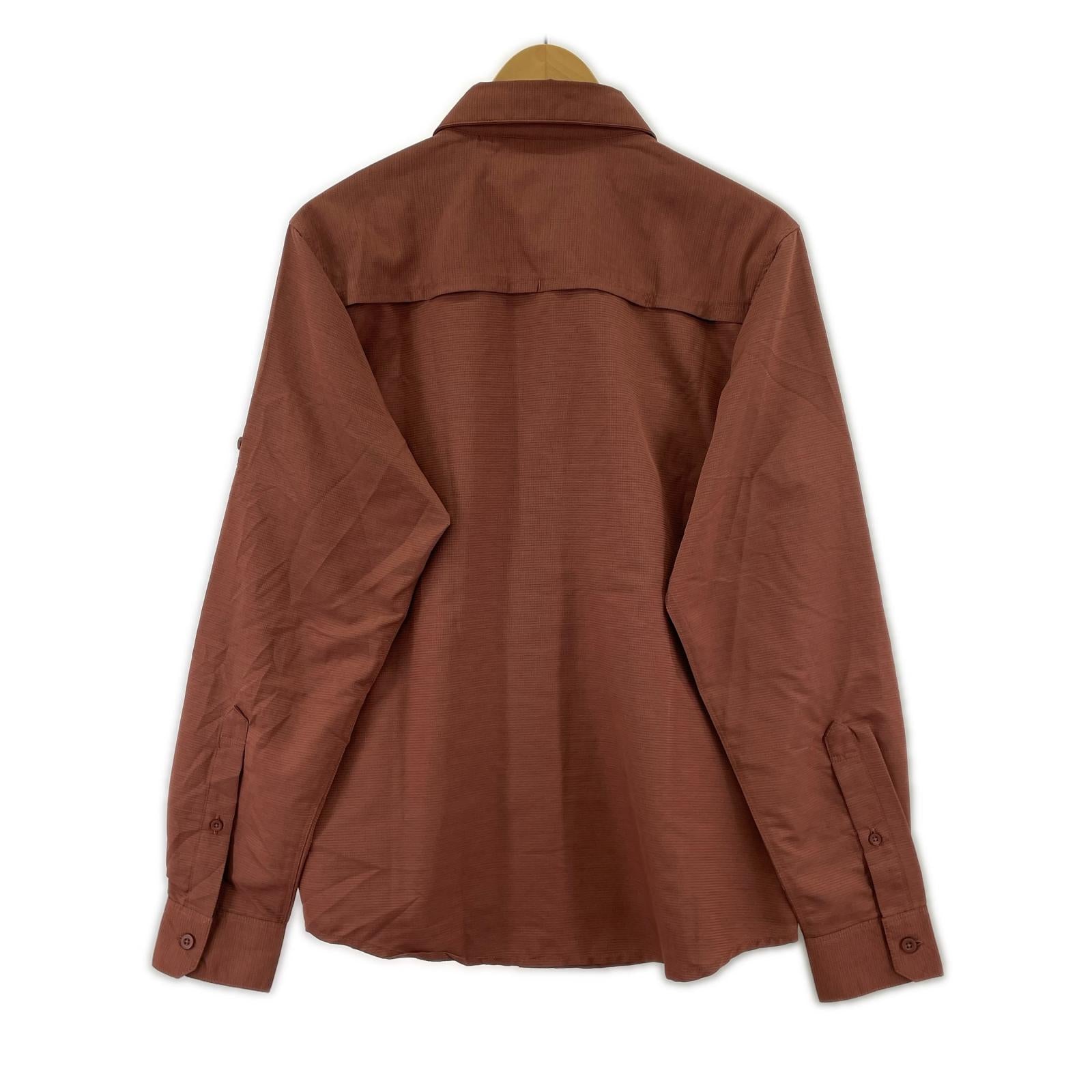 長袖シャツ Canyon L/S Shirt S ブラウン