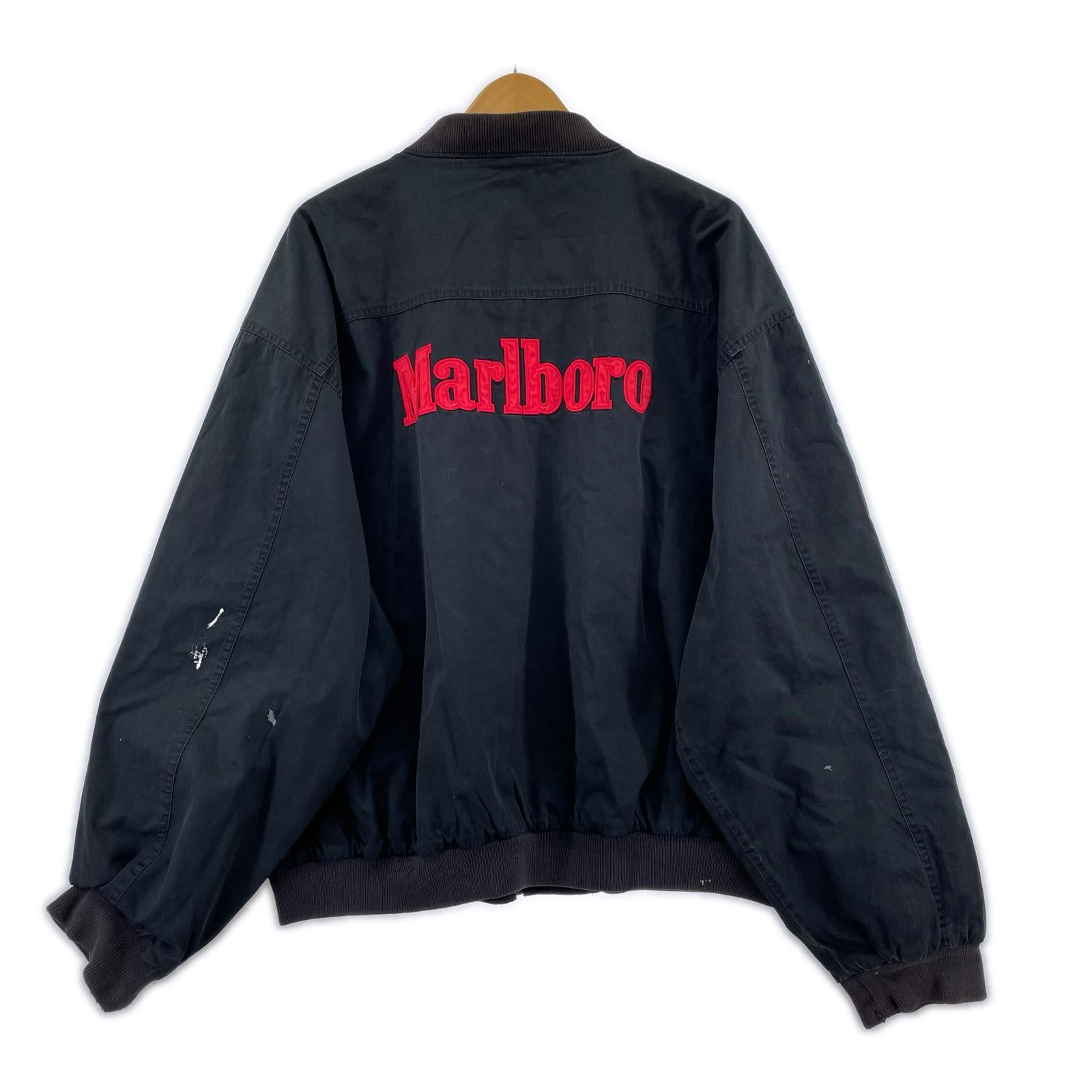 ブルゾン リバーシブル Marlboro 黒