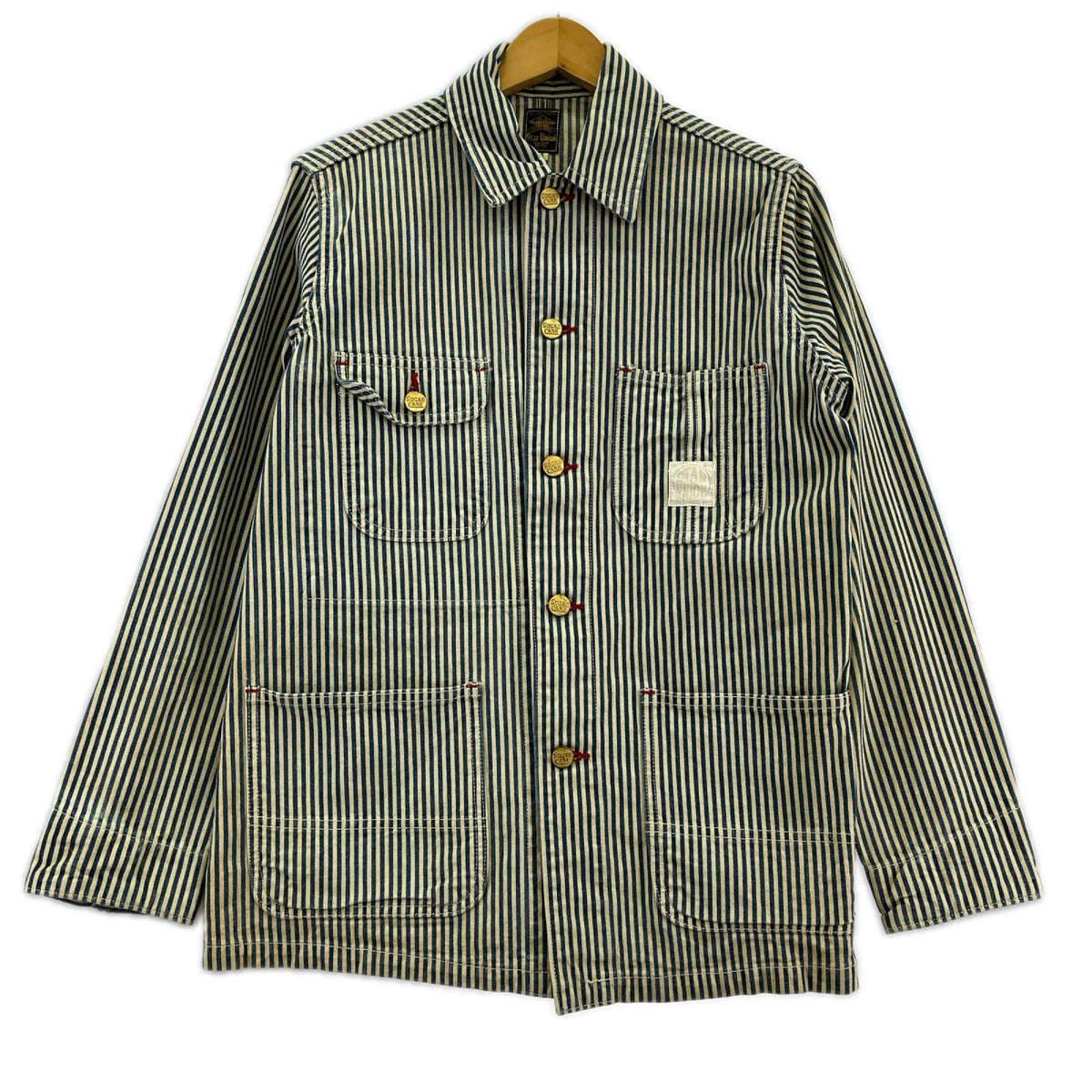 ジャケット STAR UNION ヒッコリー カバーオール (M) M
