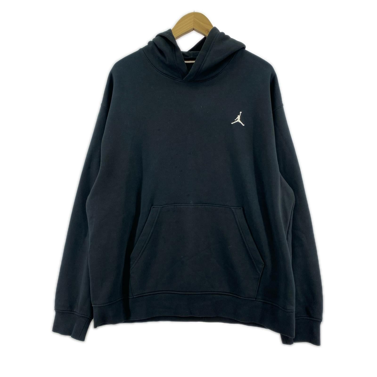 パーカー ジョーダン ブルックリン フリース パーカー BLK L L ブラック