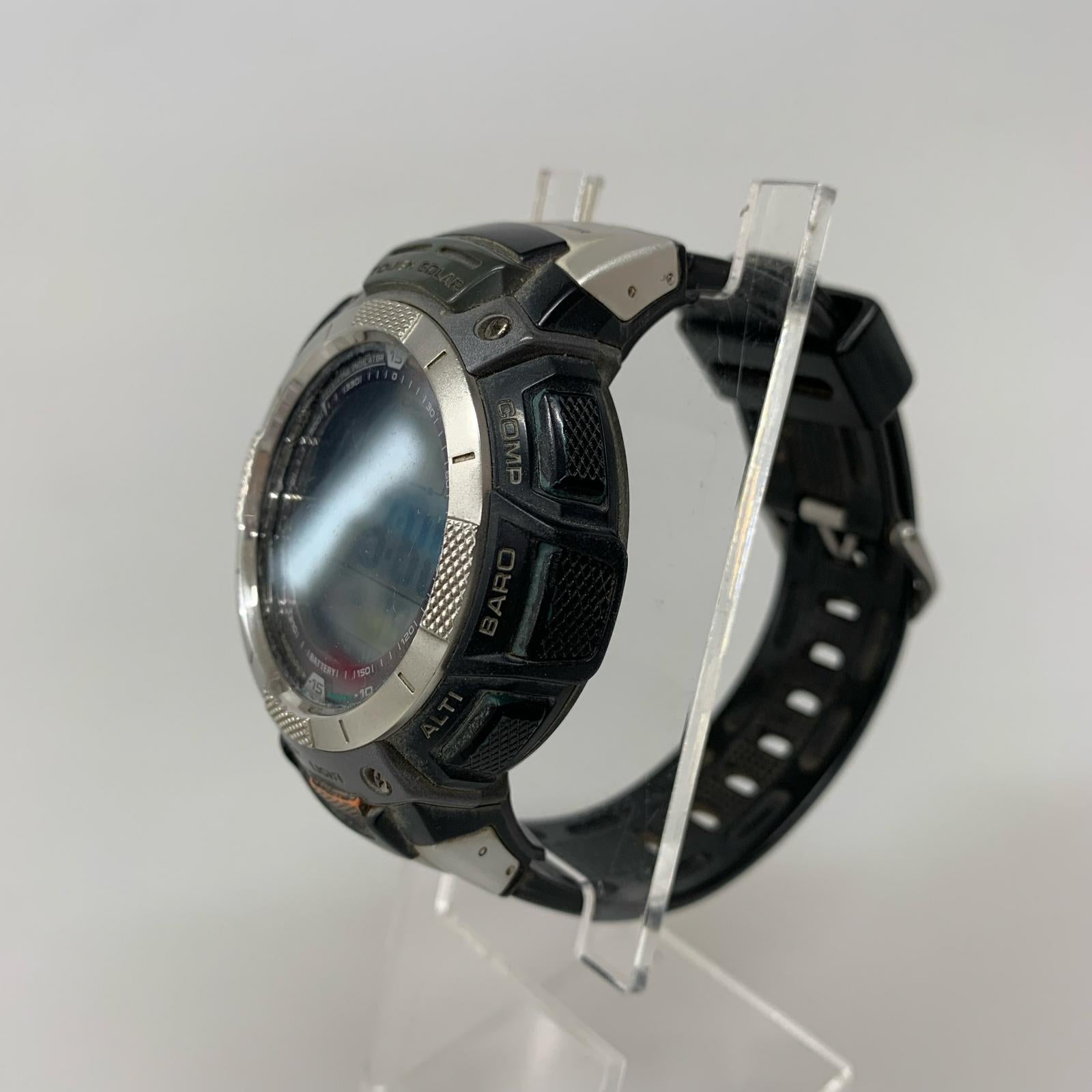 腕時計 CASIO PRO TREK PRW-1000J ブラック